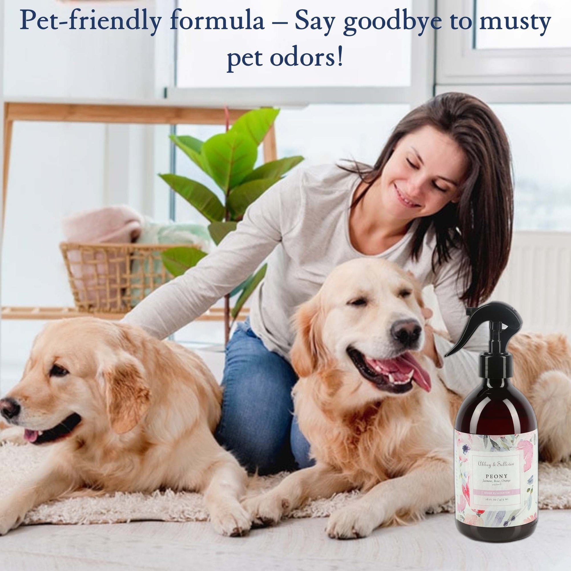 Abbey & Sullivan Odor Eliminator Sprays, Peony AS-SOD6018-16