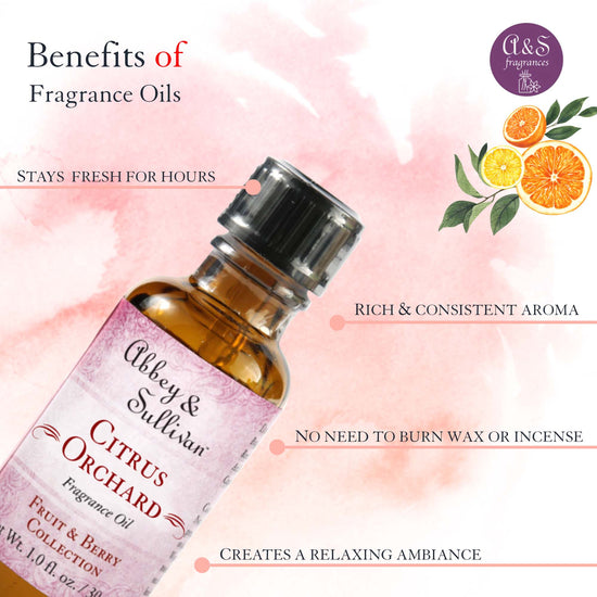 Abbey & Sullivan Premium Fragrance Oil - Citrus Orchard AS-FO2030-01