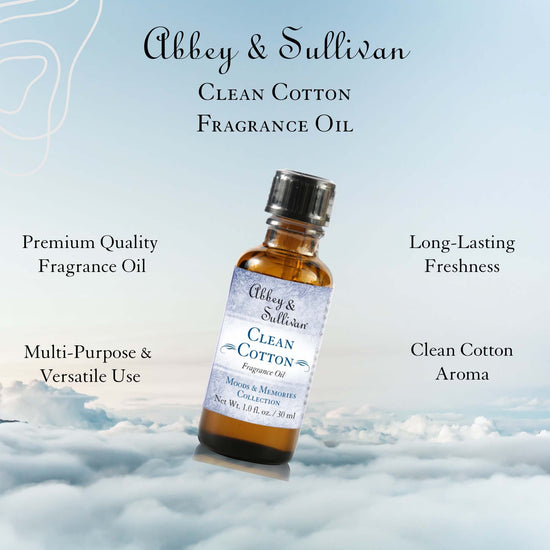 Abbey & Sullivan Premium Fragrance Oil - Clean Cotton AS-FO1015-01
