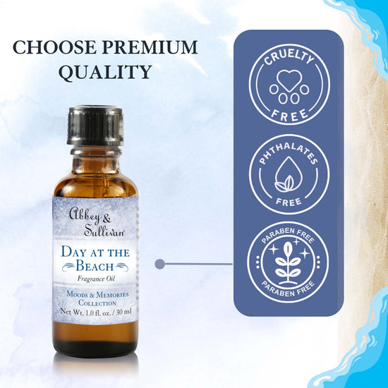 Abbey & Sullivan Premium Fragrance Oil - Day at the Beach AS-FO1001-01
