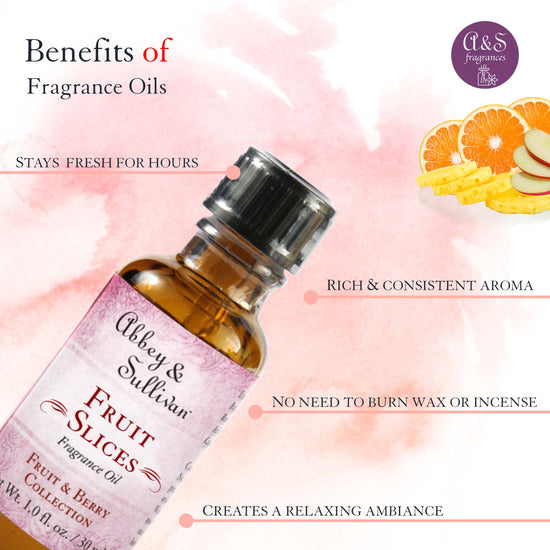 Abbey & Sullivan Premium Fragrance Oil - Fruit Slices AS-FO2006-01