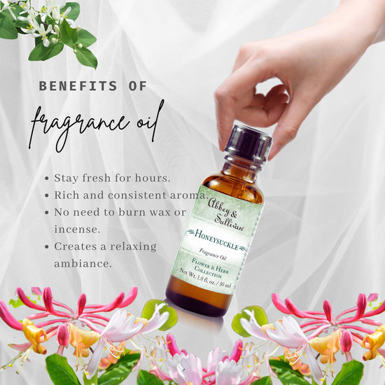 Abbey & Sullivan Premium Fragrance Oil - Honeysuckle AS-FO3010-01