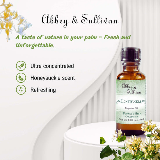 Abbey & Sullivan Premium Fragrance Oil - Honeysuckle AS-FO3010-01
