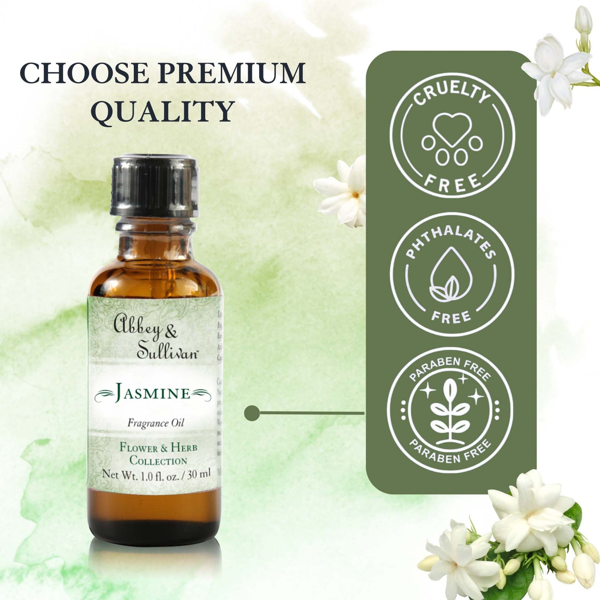 Abbey & Sullivan Premium Fragrance Oil - Jasmine AS-FO3003-01