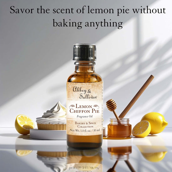 Abbey & Sullivan Premium Fragrance Oil - Lemon Chiffon Pie AS-FO4024-01