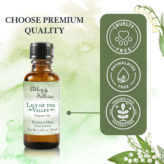 Abbey & Sullivan Premium Fragrance Oil - Lily of the Valley AS-FO3019-01