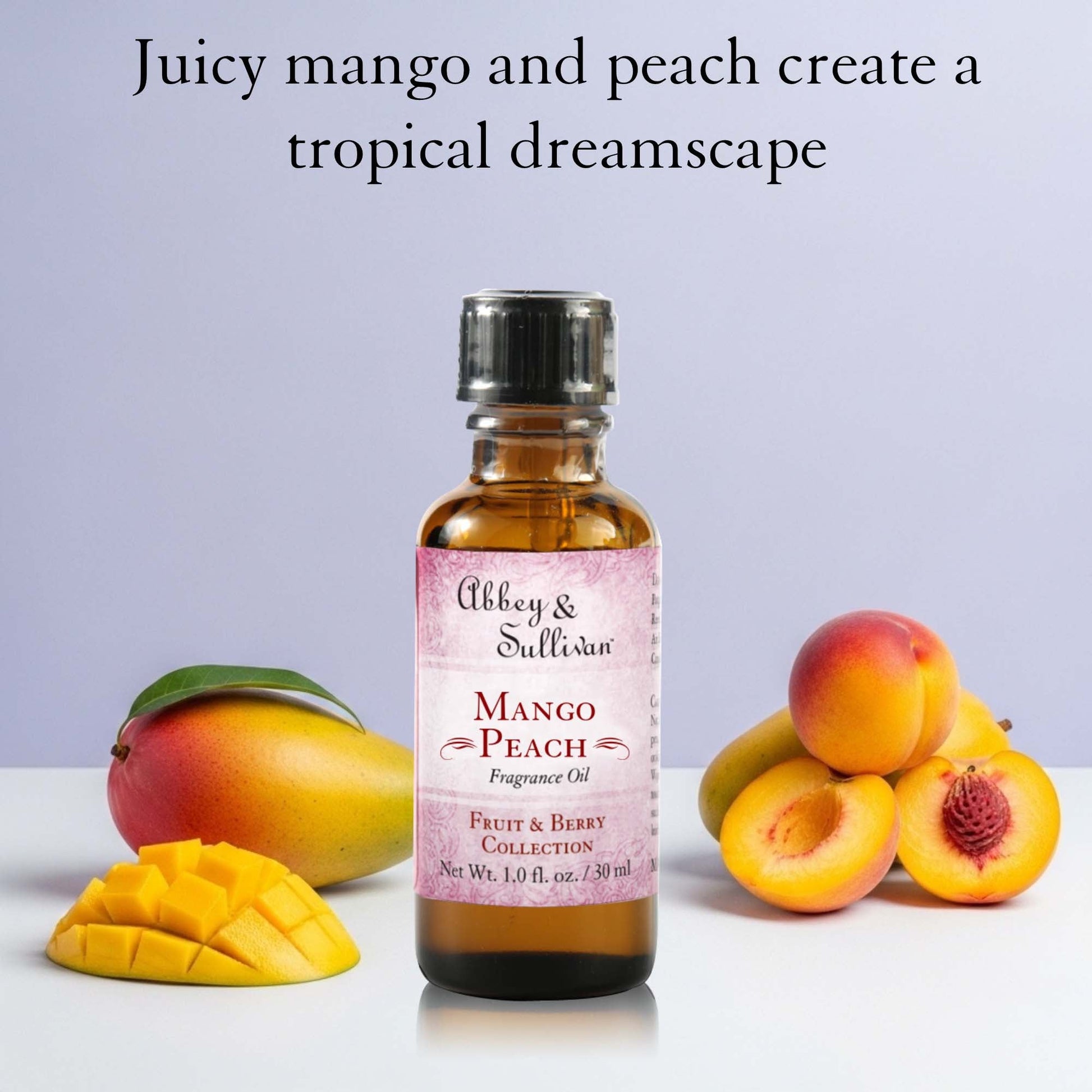 Abbey & Sullivan Premium Fragrance Oil - Mango Peach AS-FO2004-01