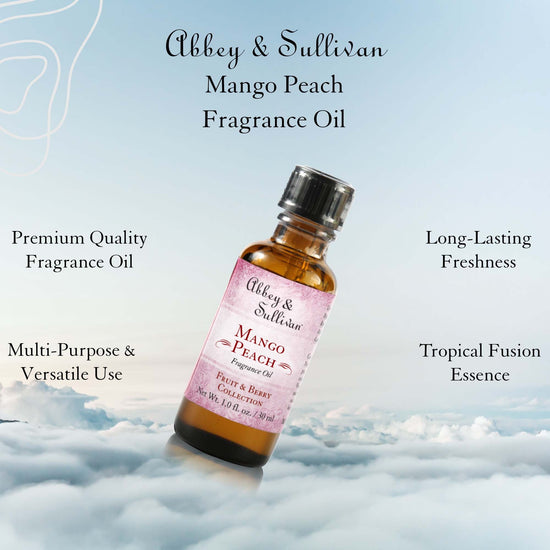 Abbey & Sullivan Premium Fragrance Oil - Mango Peach AS-FO2004-01