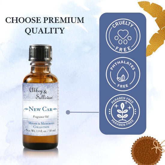Abbey & Sullivan Premium Fragrance Oil - New Car AS-FO1026-01