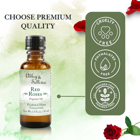 Abbey & Sullivan Premium Fragrance Oil - Red Roses AS-FO3021-01