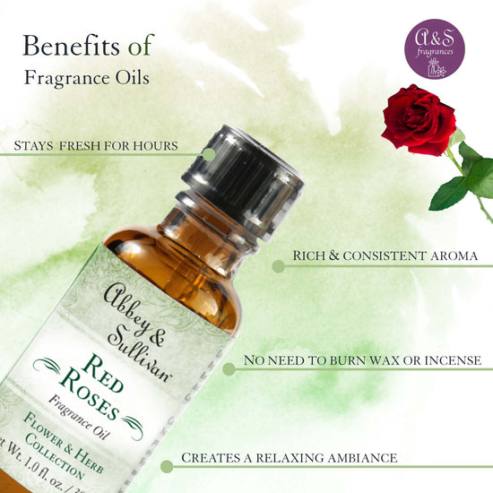 Abbey & Sullivan Premium Fragrance Oil - Red Roses AS-FO3021-01