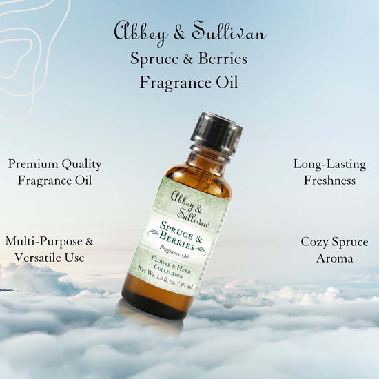 Abbey & Sullivan Premium Fragrance Oil - Spruce & Berries AS-FO3029-01