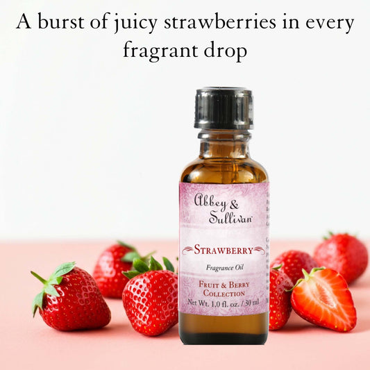 Abbey & Sullivan Premium Fragrance Oil - Strawberry AS-FO2013-01