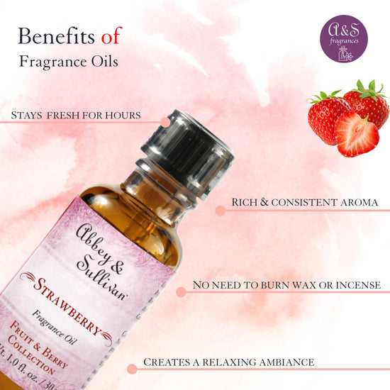 Abbey & Sullivan Premium Fragrance Oil - Strawberry AS-FO2013-01