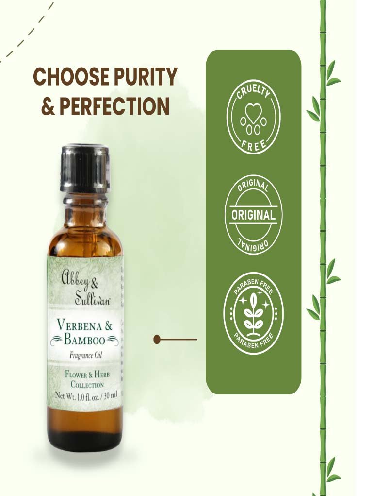 Abbey & Sullivan Premium Fragrance Oil - Verbena & Bamboo AS-FO3014-01
