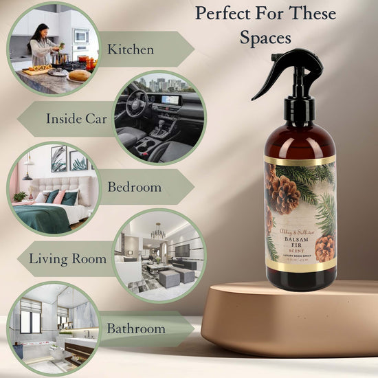 Abbey & Sullivan Room Sprays, Balsam Fir HOLM-9019