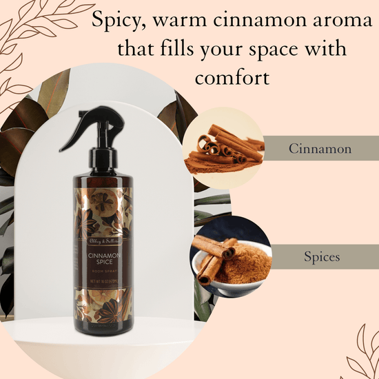 Abbey & Sullivan Room Sprays, Cinnamon Spice, 16 oz. HOLT-3004