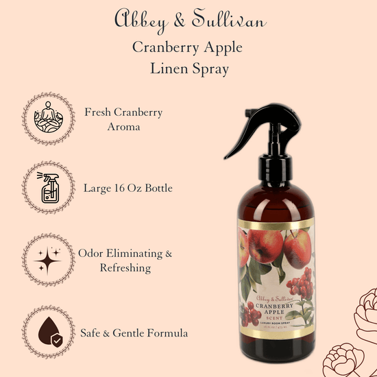 Abbey & Sullivan Room Sprays, Cranberry Apple HOLM-9023