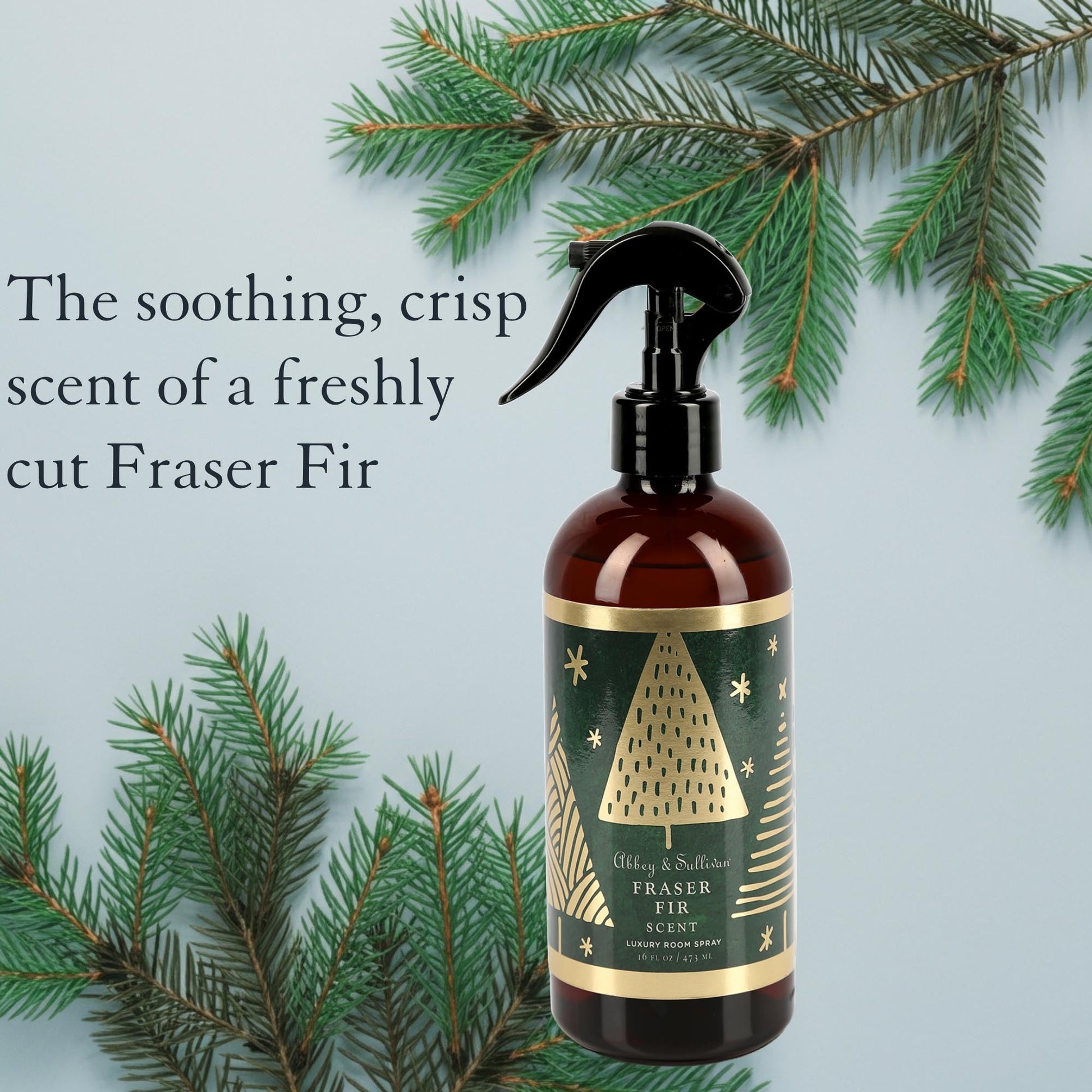 Abbey & Sullivan Room sprays, Fraser Fir HOLM-9013
