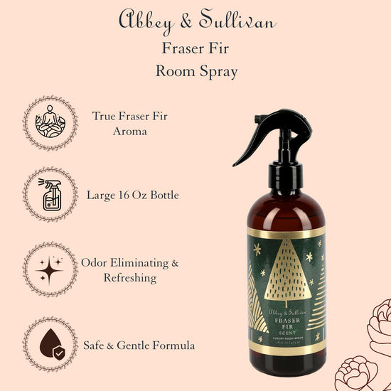 Abbey & Sullivan Room sprays, Fraser Fir HOLM-9013