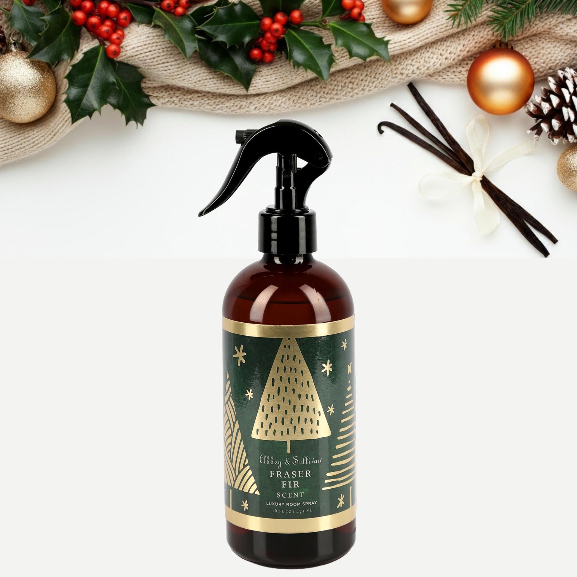 Abbey & Sullivan Room sprays, Fraser Fir HOLM-9013