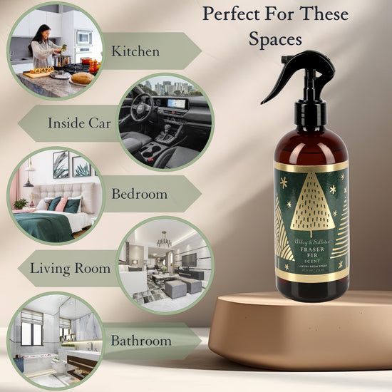 Abbey & Sullivan Room sprays, Fraser Fir HOLM-9013