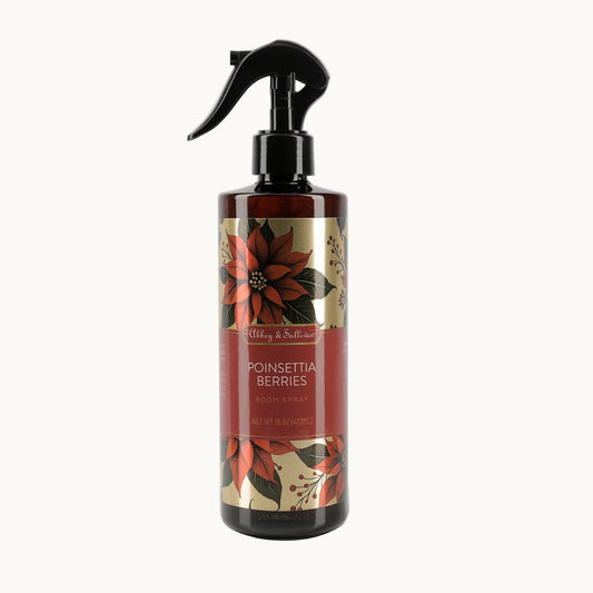 Abbey & Sullivan Room Sprays, Poinsettia Berries, 16 oz. HOLT-3009