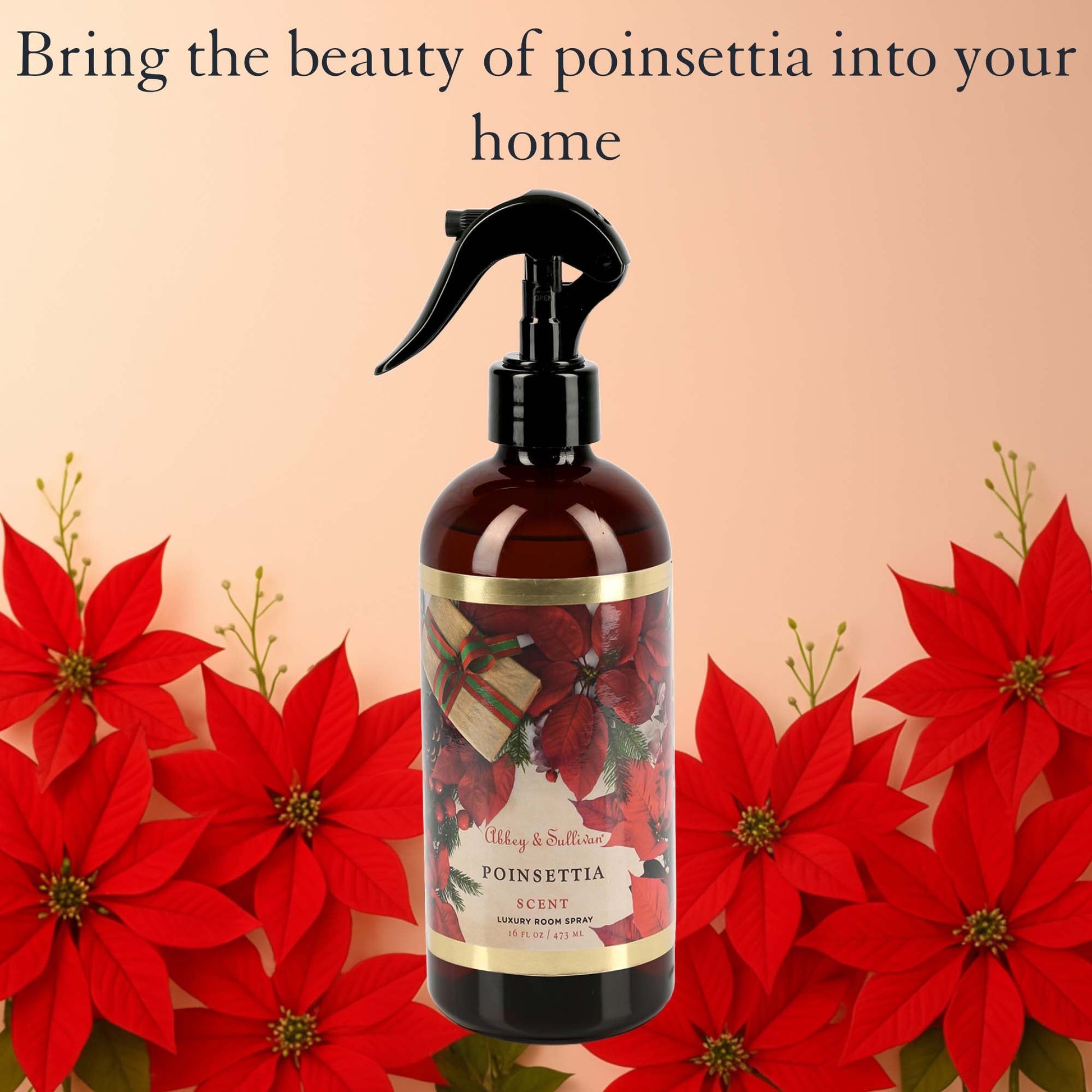Abbey & Sullivan Room sprays, Poinsettia HOLM-9021