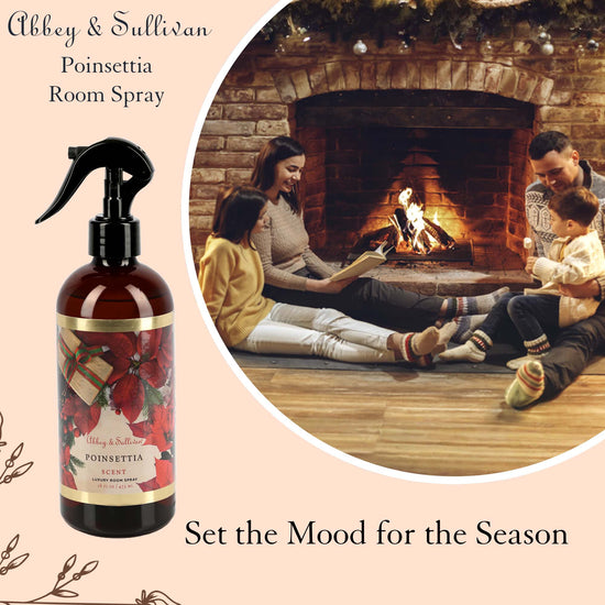 Abbey & Sullivan Room sprays, Poinsettia HOLM-9021