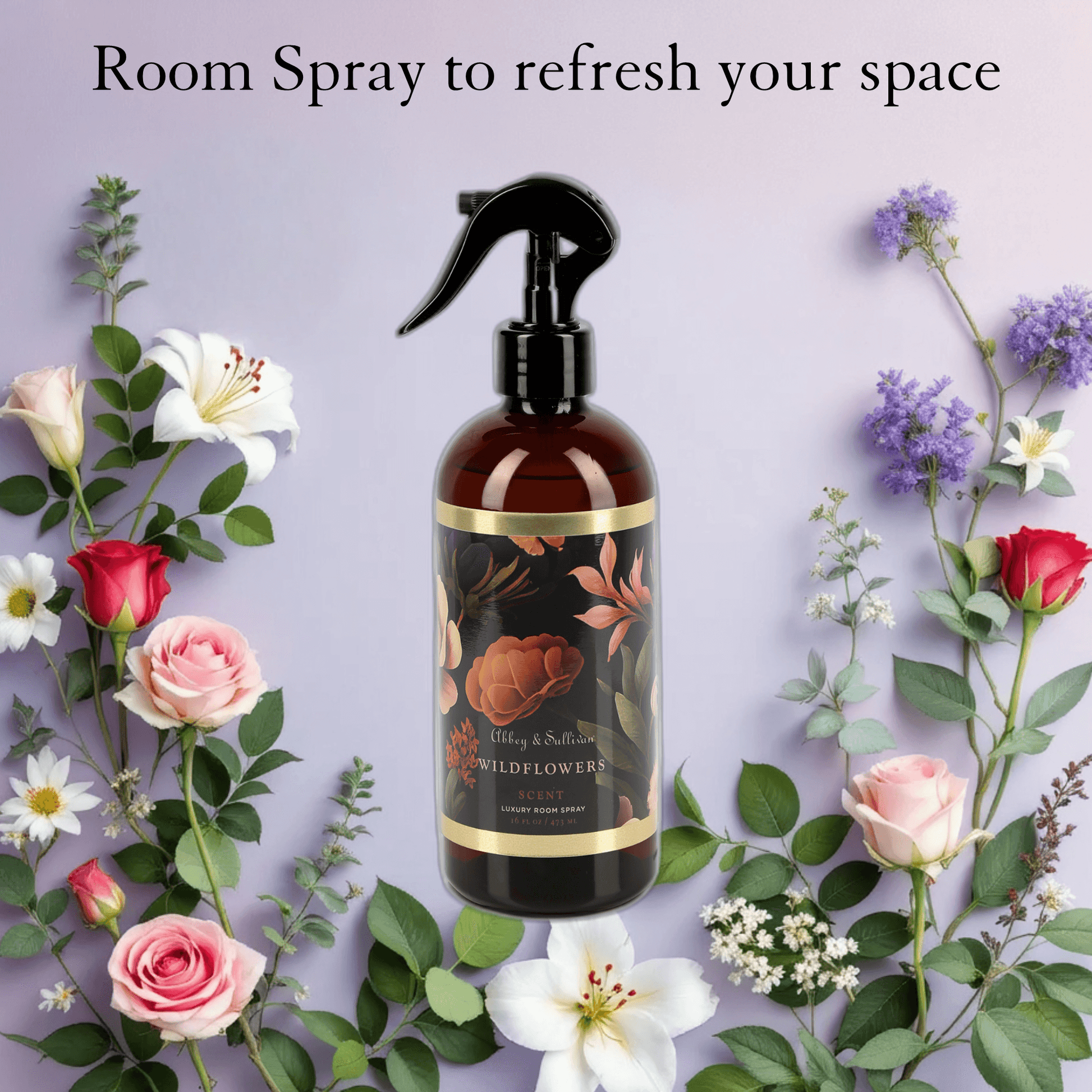 Abbey & Sullivan Room Sprays, Wildflowers HOLM-9018
