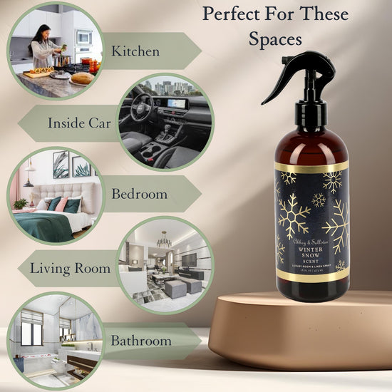 Abbey & Sullivan Room Sprays, Winter Snow HOLM-9014