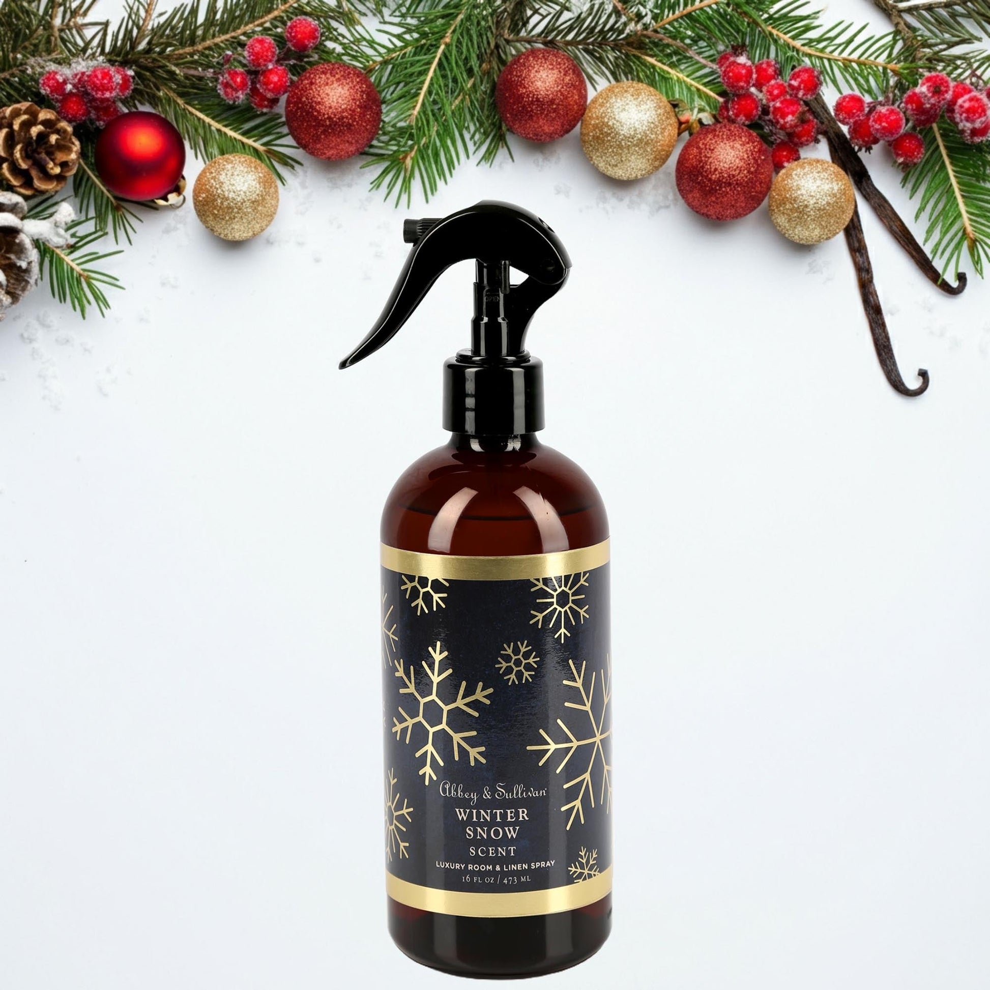 Abbey & Sullivan Room Sprays, Winter Snow HOLM-9014