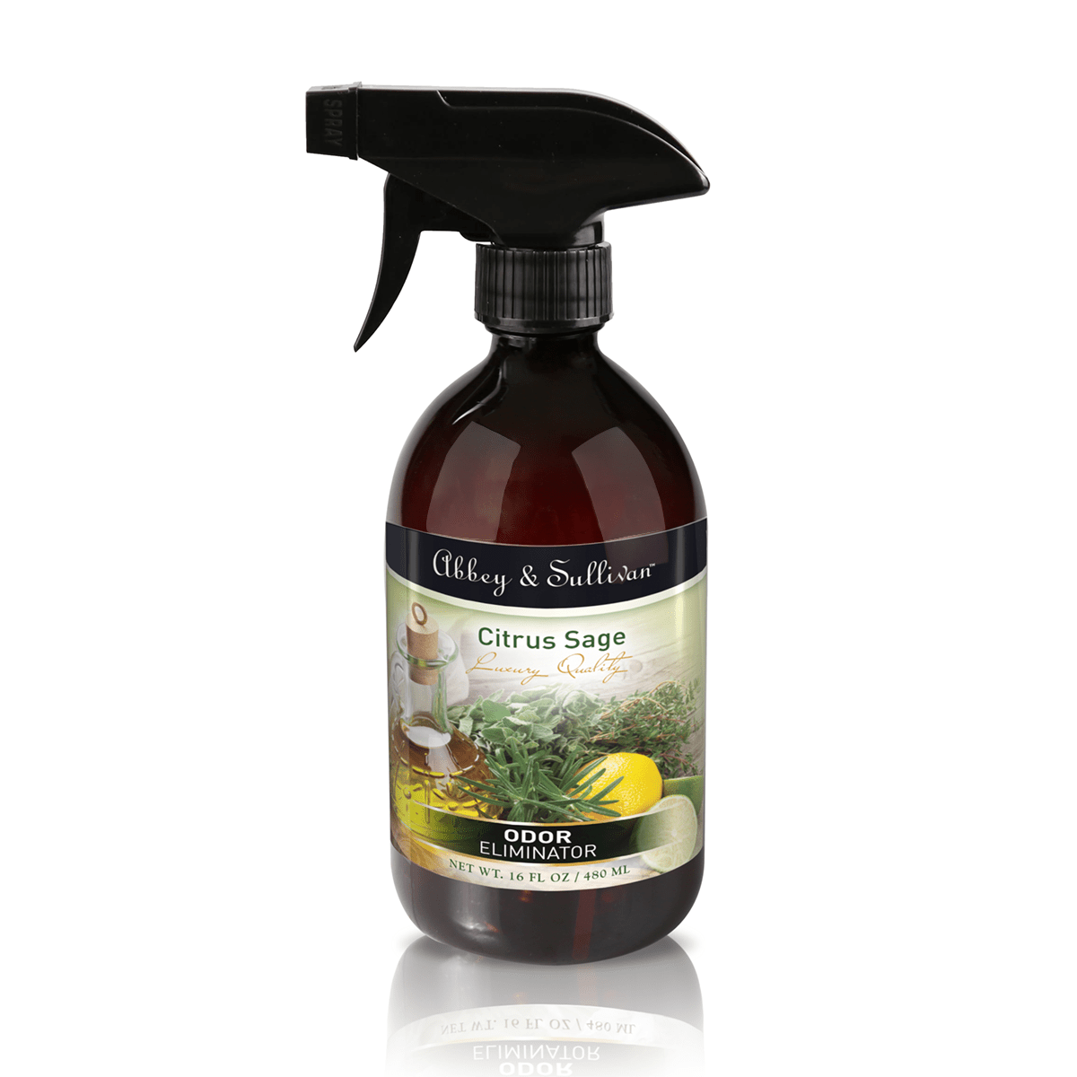 Abbey & Sullivan Best Odor Eliminator Spray - Citrus Sage AS - SOD6012 - 16