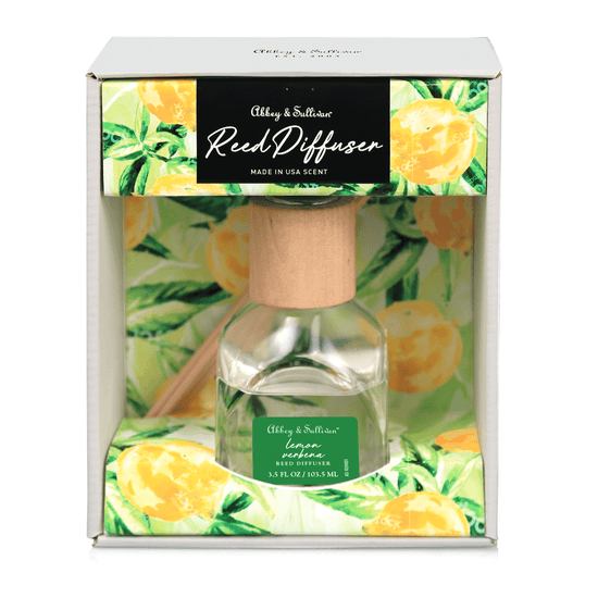 Abbey & Sullivan Quality Reed Diffuser, Lemon Verbena, 3.5 oz AS-RD9005