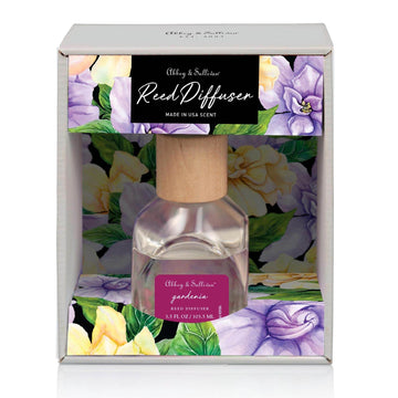 Abbey & Sullivan Quality Reed Diffuser Set, Gardenia, 3.5 oz AS-RD9004